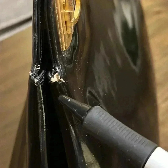 Salvatore Ferragamo Wanda Top Handle Luxury Blk Leather Designer Handbag - Picture 15 of 16